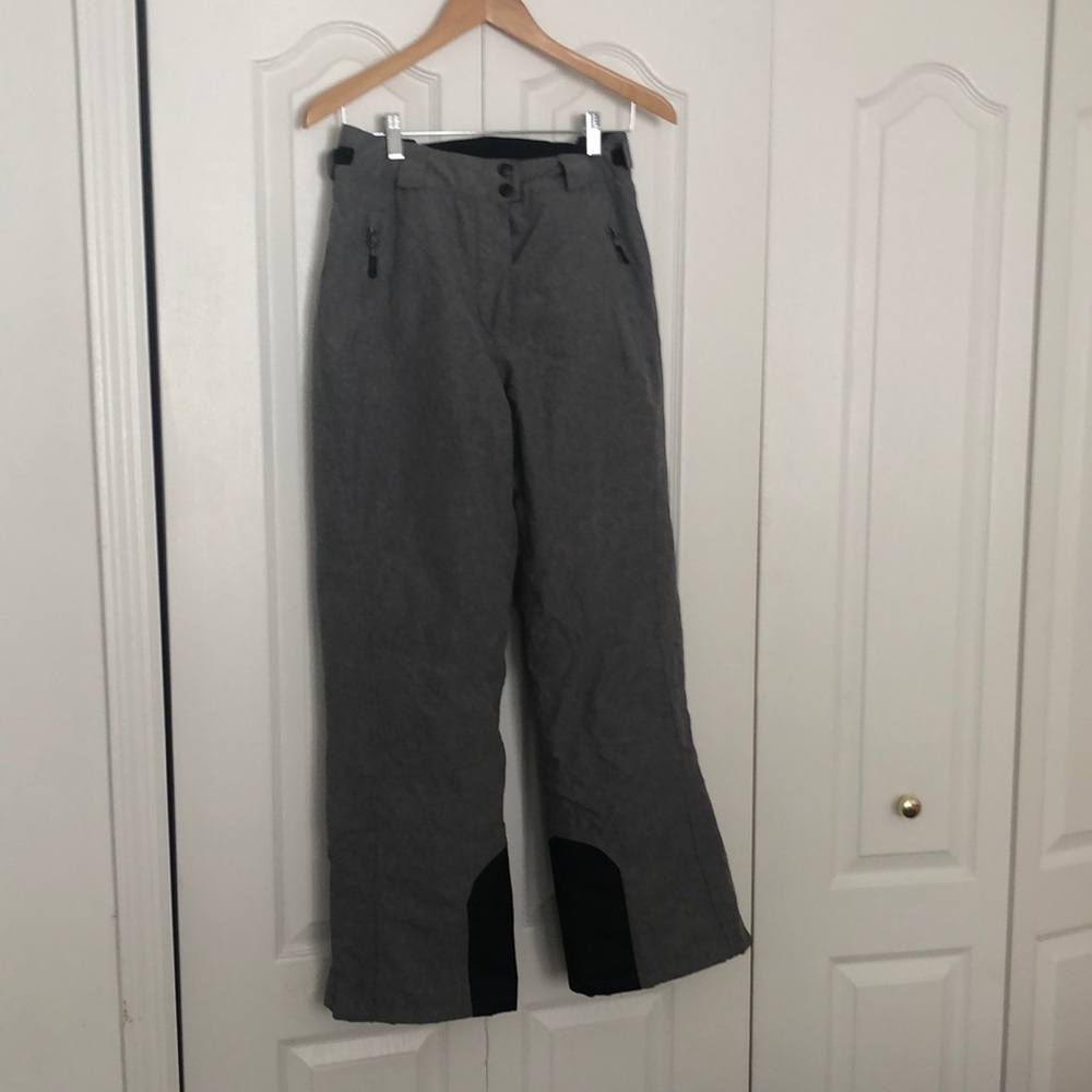 Snowboarding pants by crivit PRO size 10 gray and black